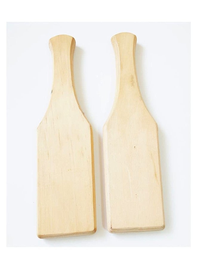 Luzen 1Pc Wooden Clay Pottery Paddle Clay Sculpture Ceramic Art Wooden Clapper for Pottery DIY Ceramic Art Crafts Tool - Image 3