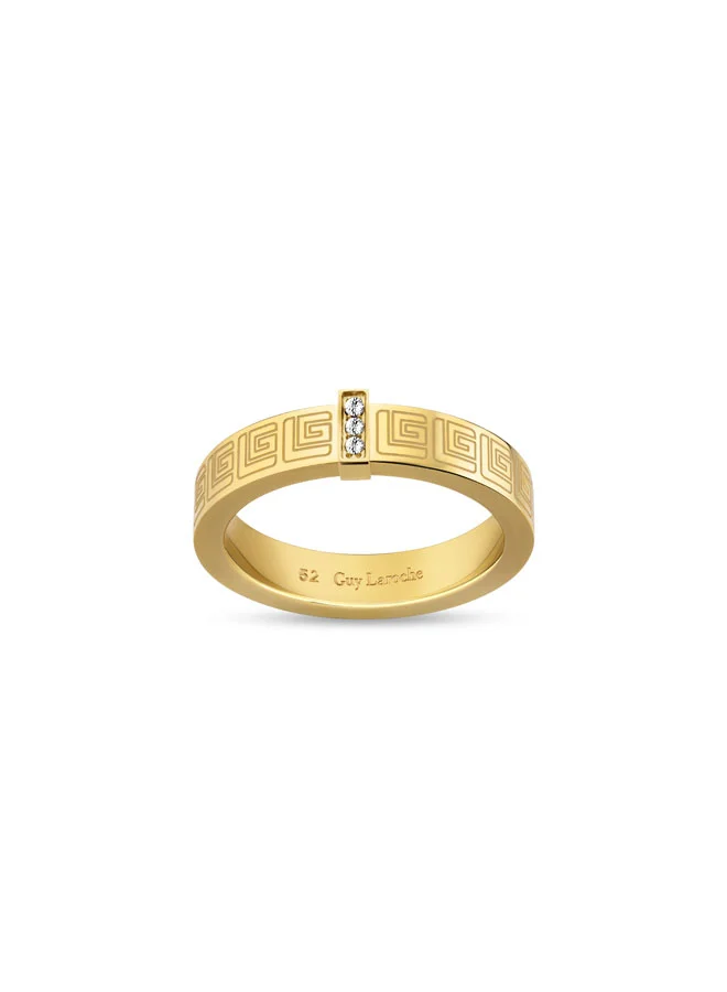 غاي لاروش Audrey Gold Finger Ring for Women
