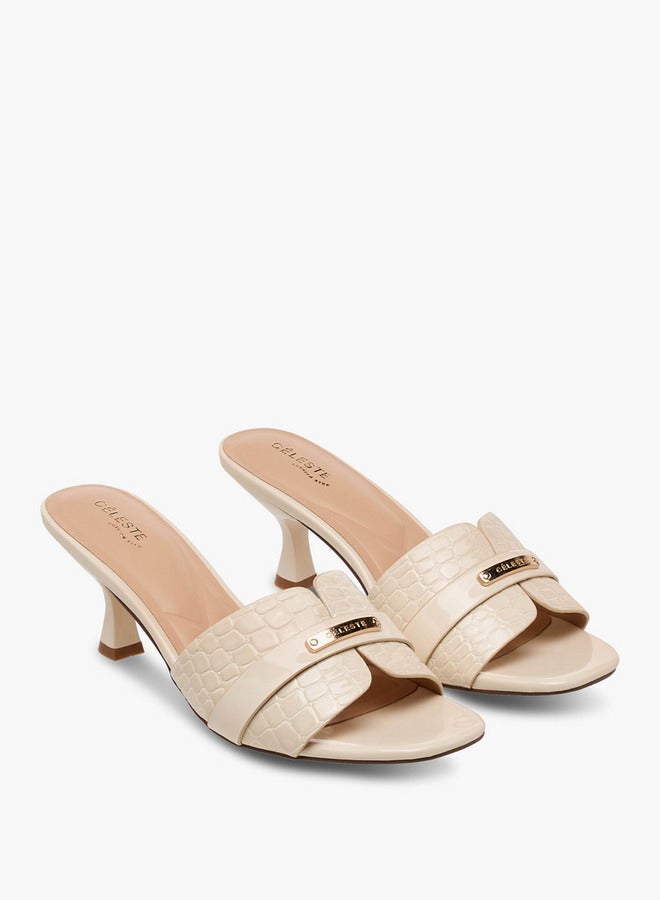 Celeste Women Kitten Heel Sandals - Image 2