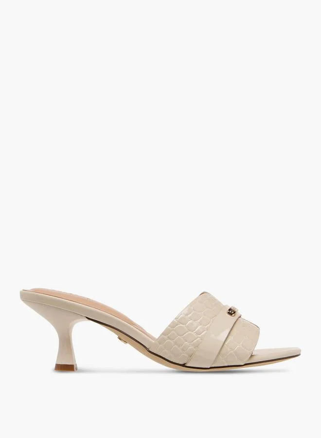 Celeste Beige Women Kitten Heel Sandals for Women | Best Price UAE
