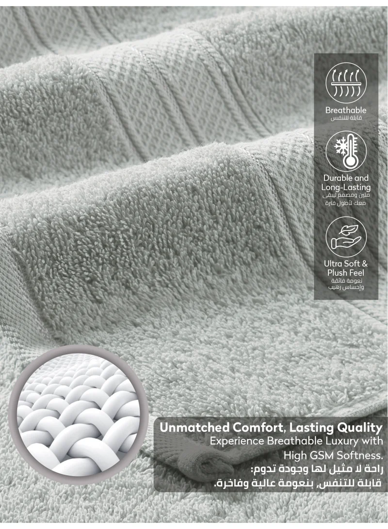 Donetella Premium 100 % Combed Cotton 1-Pcs Bath Towel(70 X 140 CM) 600 GSM Large Towel, Highly Absorbent, Quick Dry,Best Towel for Bathroom, Spa And Hotel
