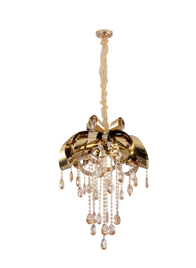 Best Power Modern LED Chandelier – Model 6203-500 | 60W Power, Adjustable 60CM Height, 3 Light Modes (White, Warm, Cream) – Elegant Ceiling Pendant for Dining, Bedroom & Living Room  - Image 4