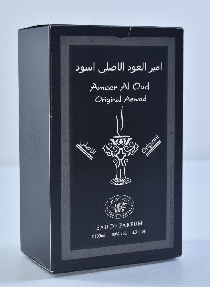 أرض الريحان أمير العود عطر أسود الأصلي 100 مل EDP - Image 3