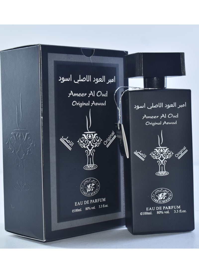 أرض الريحان أمير العود عطر أسود الأصلي 100 مل EDP - Image 1