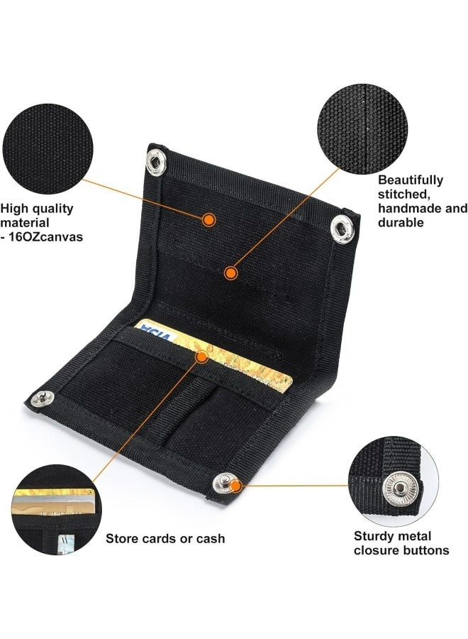 Pouch,  Organizer, Tool Pouch for Knife/Flashlight/Tactical Pen/Card-Men's Slim Pocket Organizer for Daily Carry - Image 2