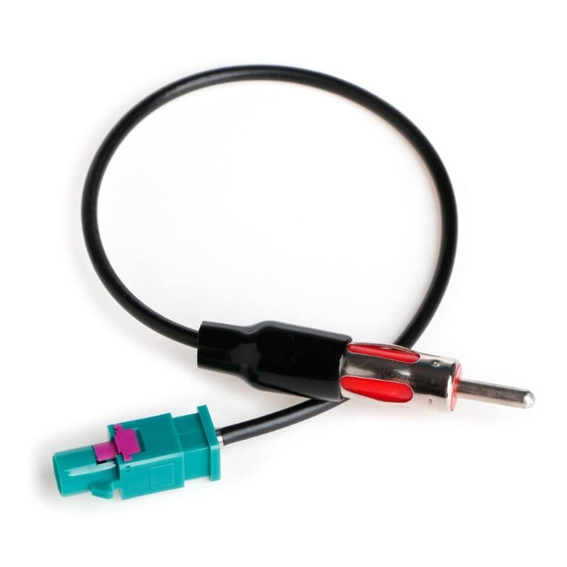 Generic PA Products Fakra to Din ISO Audio Aerial Adaptor Cable Car Radio Antenna Car Radio Compatible for BMW, Ford, Volkswagen and more  - Image 2