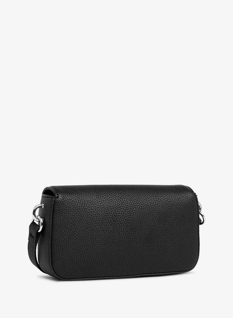 TOMMY HILFIGER TH Emblem Flap Crossover Bag - Image 2