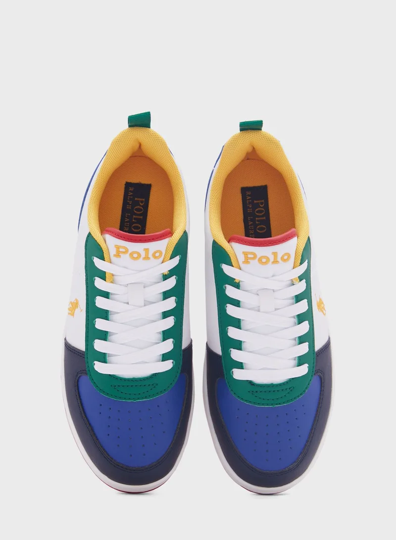 POLO RALPH LAUREN Youth Polo Court Ii Lace Up Sneakers
