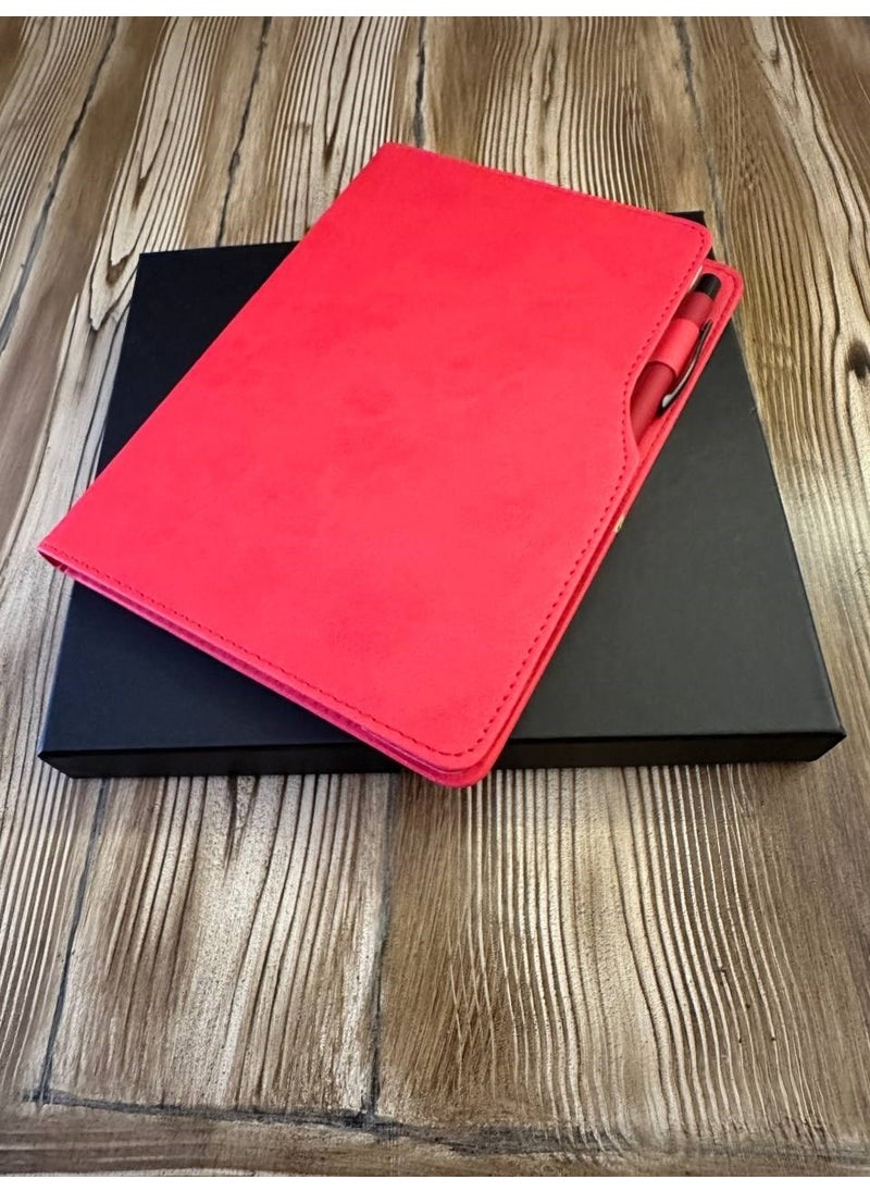 MYK Hediye ve Sanat Atölyesi MYK Gift and Art Workshop Unlimited Planner Square Agenda Pen Luxury Gift Set  - Image 5