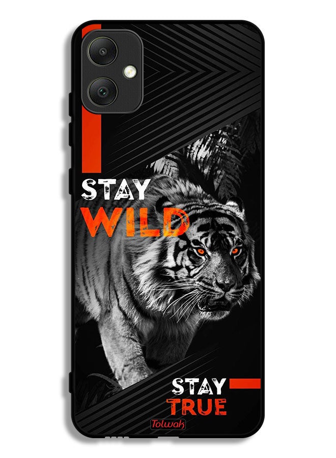 Tolwak Samsung Galaxy A05 Protective Case Cover Stay Wild Stay True  - Image 1