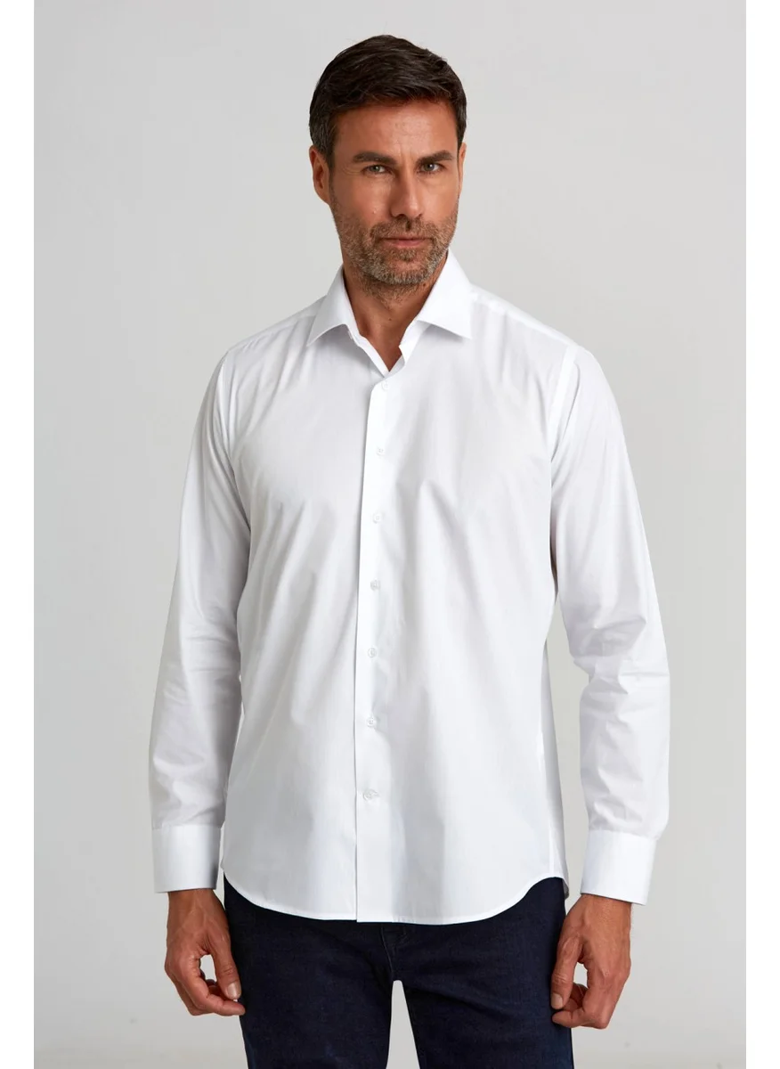 Bisse Gm 232095 Uk Pal Bdk T. Pocket Gingham Shirt White GM23K232095_D01