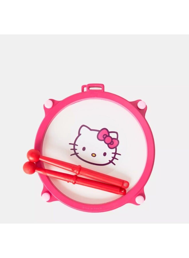 Hello Kitty طقم طبلة هالو كيتي 16 سم 1514 - Image 1