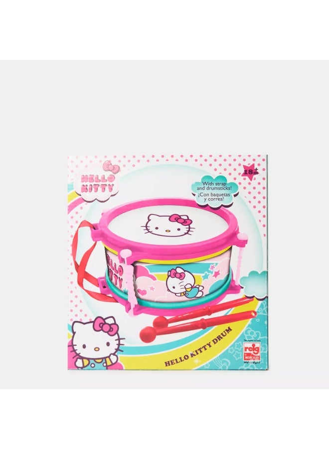 Hello Kitty طقم طبلة هالو كيتي 16 سم 1514 - Image 2