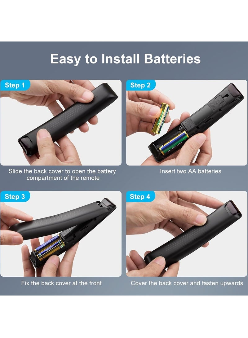 TIGER Voice Replacement Remote for Samsung TV – Upgraded BN59-1266A with Voice Function for Samsung Smart TVs – Universal Remote Control with Voice Activation for Easy TV Control – Compatible with Various Samsung Smart TV Models - Image 4