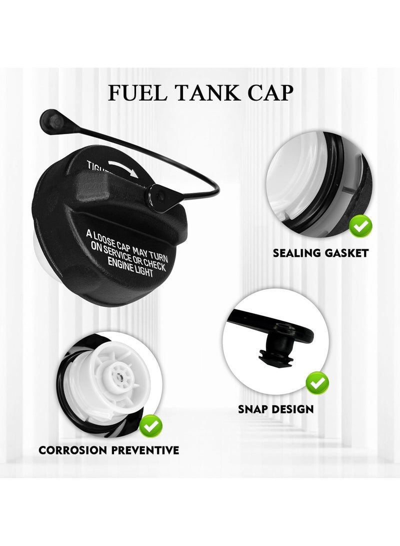 SYOSI 10591D Locking Fuel Gas Cap For Diesel Trucks Fuel Tank Fit for Chevrolet Dodge Ford GMC Etc Car Fuel Cap - Image 3