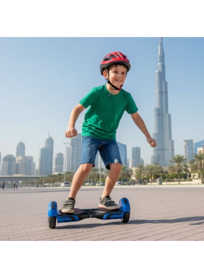 Balancing Hoverboard – Blue & Black | LED Wheels | Electric Self-Balancing Scooter | Light-Up Display | Safe & Fun Ride for Kids & Teens - Image 3