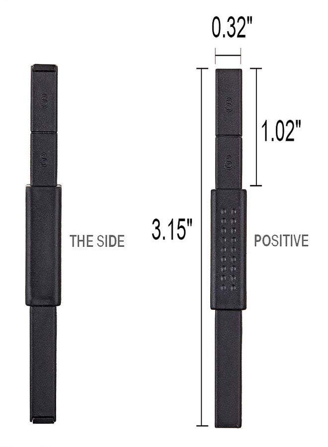 SILPECWEE 4pcs Nail Magnet Tool Set Magnet Plate Wand Board Magnetic Pen Stripe Nail Magnet Double Ended Magnet Wand Magnet Stick for Cat Eye Gel Polish Nail Art - Image 4