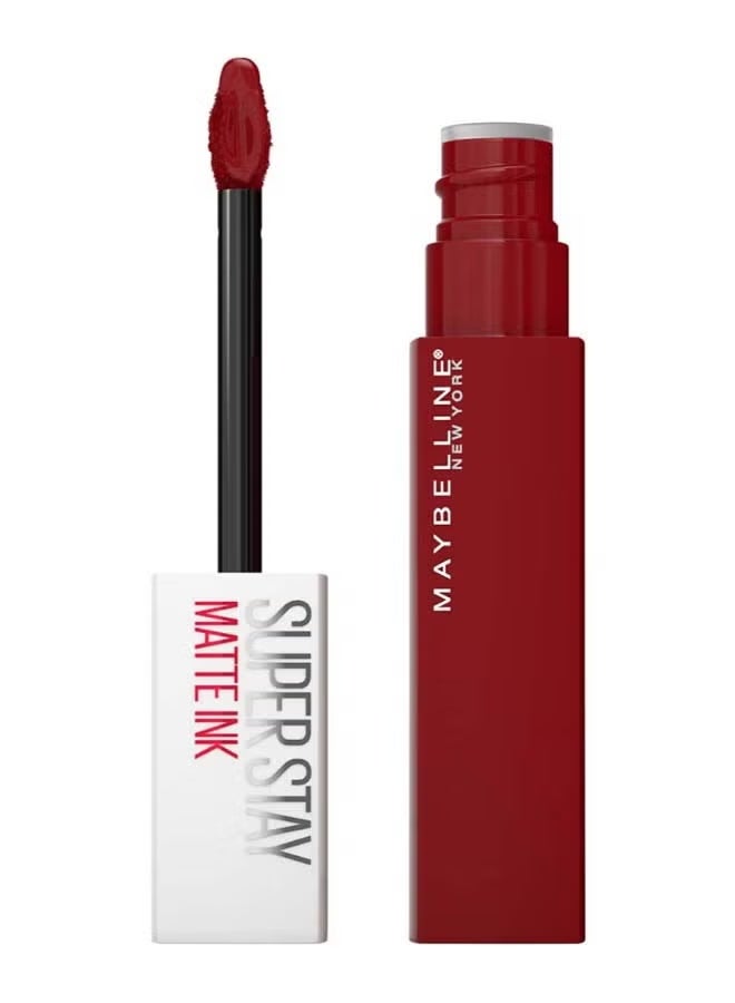MAYBELLINE NEW YORK Super Stay Matte Ink Spiced Lipstick 340 Exhilarator - Image 1