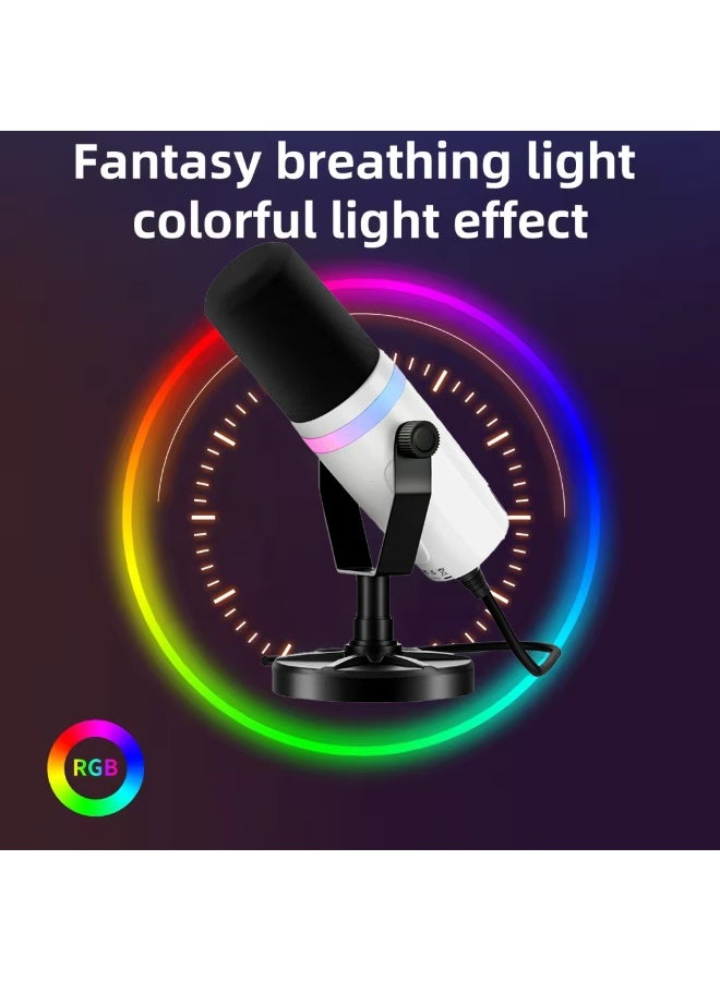 Joshberg XLR/USB Microphone for Streaming, Gaming, Recording, Podcasting on PC, Twitch, YouTube with Headphones Jack and Gain Control - Image 5