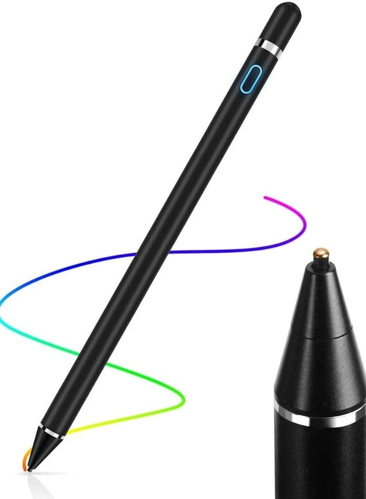 Rechargeable Digital Pencil for Touchscreen Phones & Tablets  Compatible with iOS & Android - Image 1
