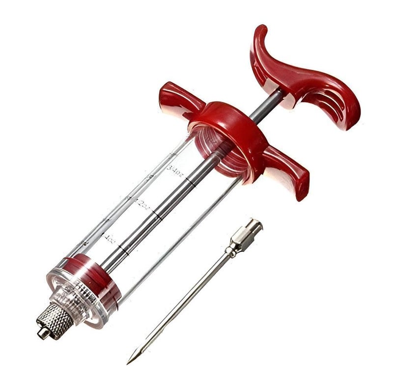40ml Flavor Injection Tool with Colorful Nozzles for Even Seasoning of Chicken, Lamb, and Pork - Image 3
