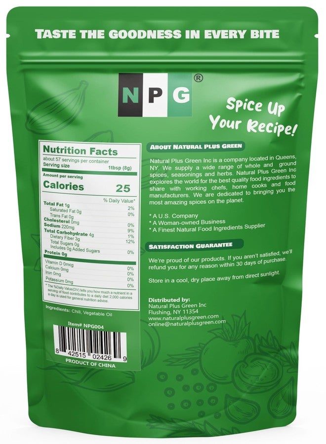 NPG Authentic Sichuan Chili Flakes 16 Oz, Extra Hot, Szechuan Crushed Red Pepper Flakes Bulk, Essential Spice Seasoning for Making Kimchi, Chili Oil, Stir-fry, Pizza, Salads, and Tacos - Image 2