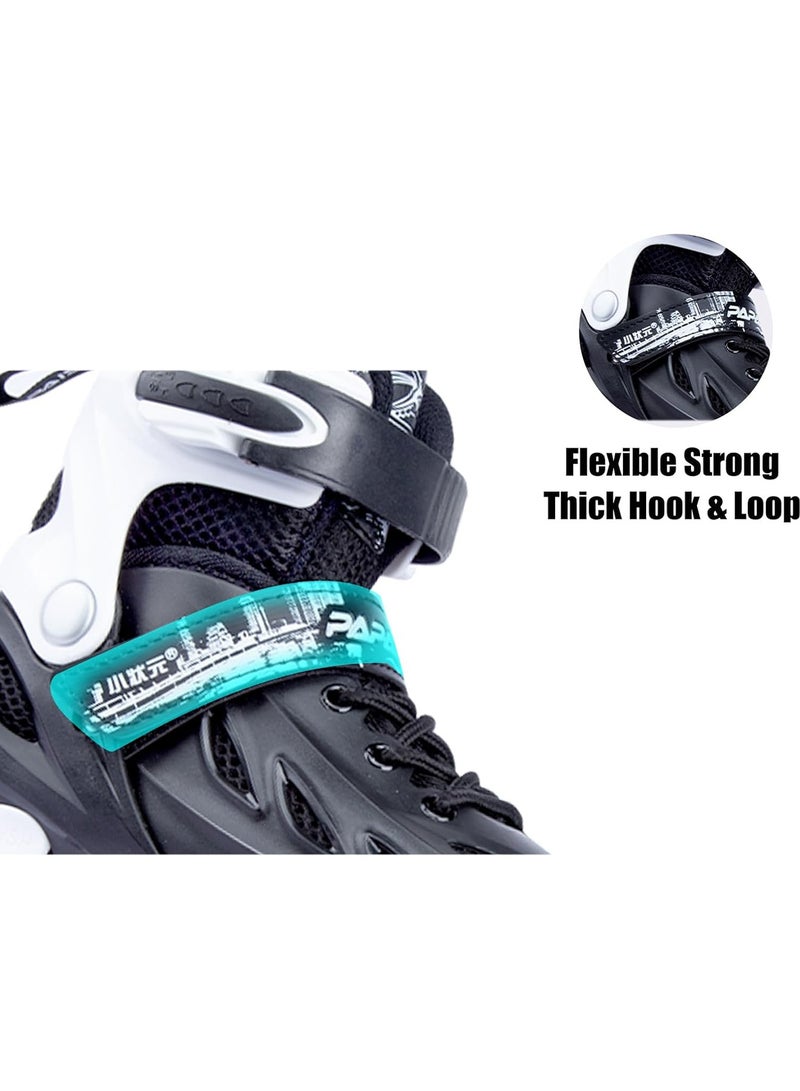 MONOGUE Kids Roller Skates Adjustable Size Roller Skates with Light-Up Wheels Skates for Toddler Kids & Beginners Perfect for Indoor&Outdoor Skating - Image 4