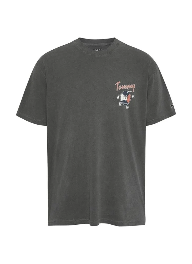 TOMMY JEANS Logo Short Sleeve Crew Neck T-Shirt