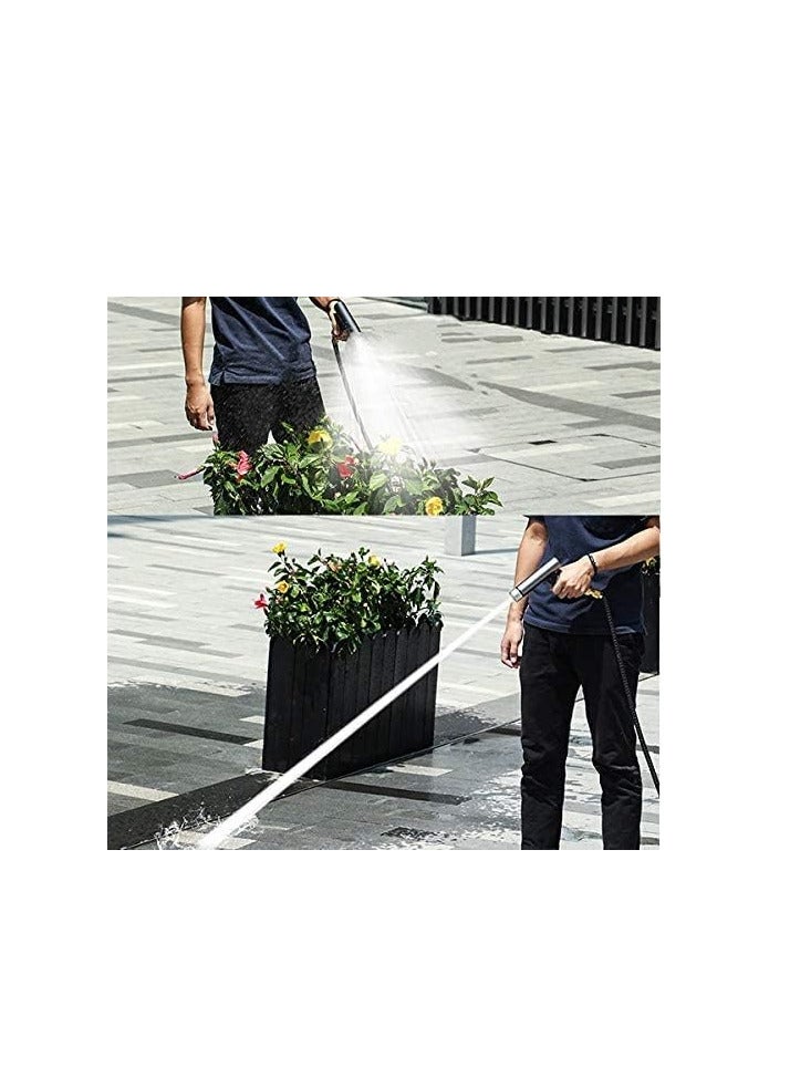 Baseus Baseus Simple Life Car Wash Spray Nozzle (with Magic Telescopic Water Pipe) 30m after water filling Black  - Image 2