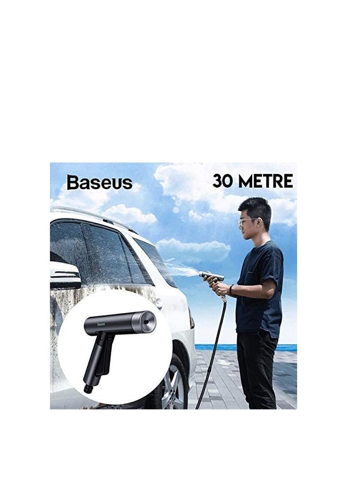 Baseus Baseus Simple Life Car Wash Spray Nozzle (with Magic Telescopic Water Pipe) 30m after water filling Black  - Image 4