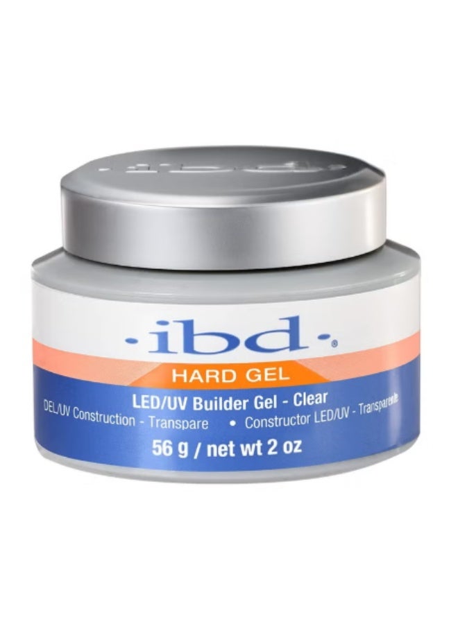 IBD LED/UV Gels Builder Gel Clear, 2 oz - Image 1