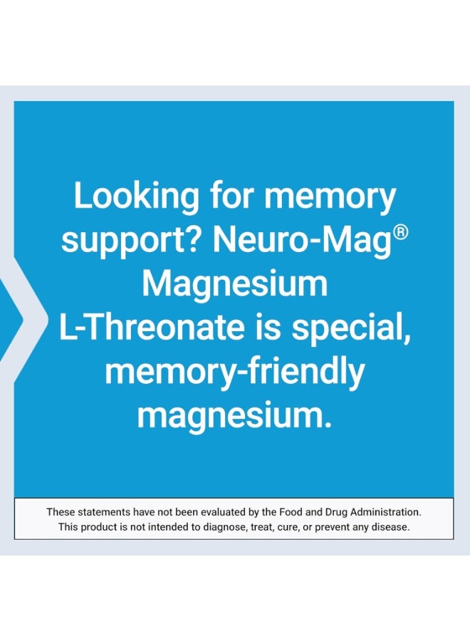 لايف إكستنشن نيورو-ماج، ماغنسيوم إل-ثريونات، 90 كبسولة نباتية (48 ملغ لكل كبسولة)
ب - Image 4