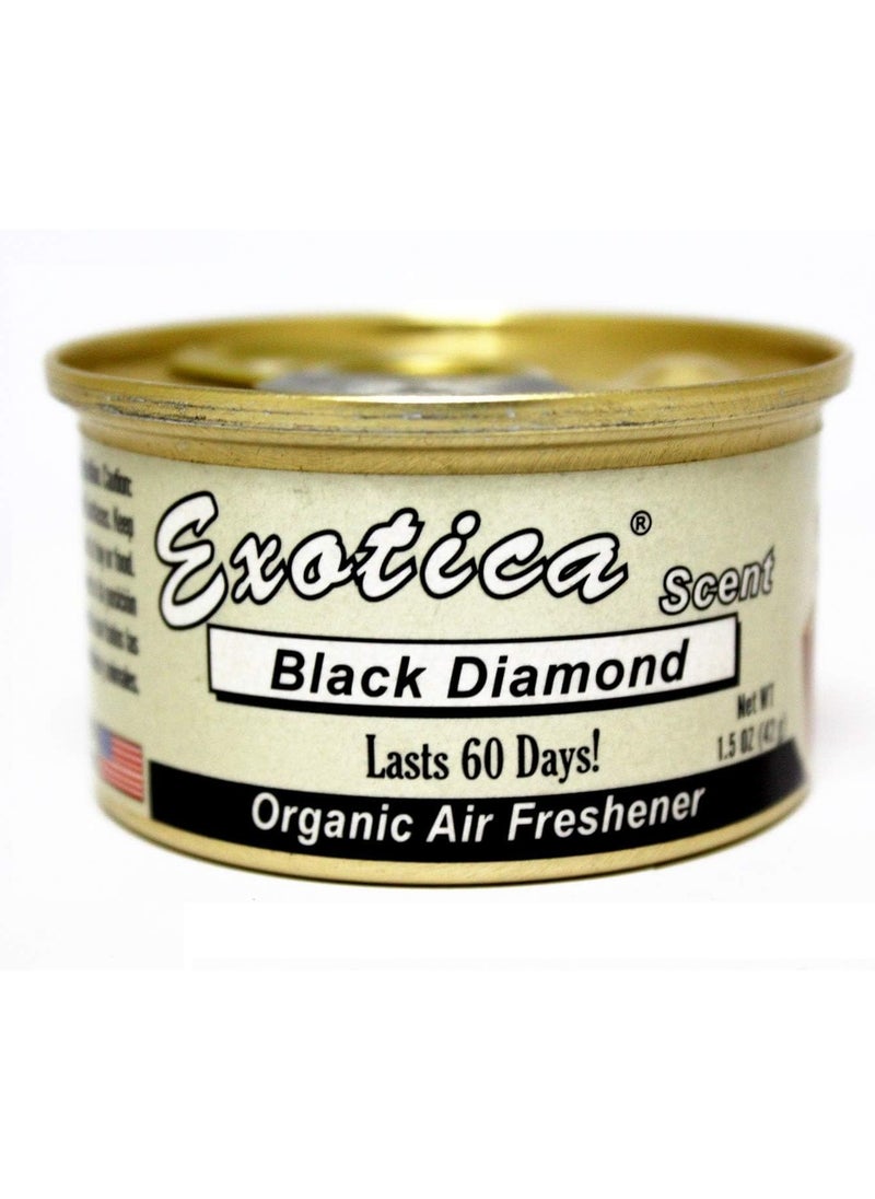 EXOTICA Black Diamond Organic Air Freshener 42 Gram 