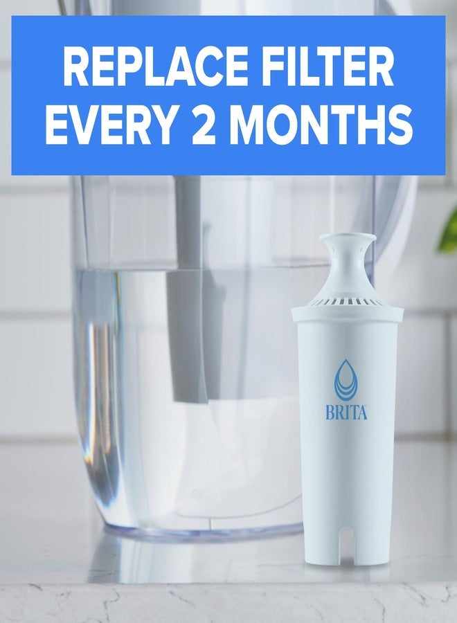 Brita Plus Water Filter, BPA-Free, High-Density Replacement Filter for Pitchers and Dispensers, Reduces 2x Contaminants*, Lasts Two Months or 40 Gallons, Includes 2 Filters - Image 3