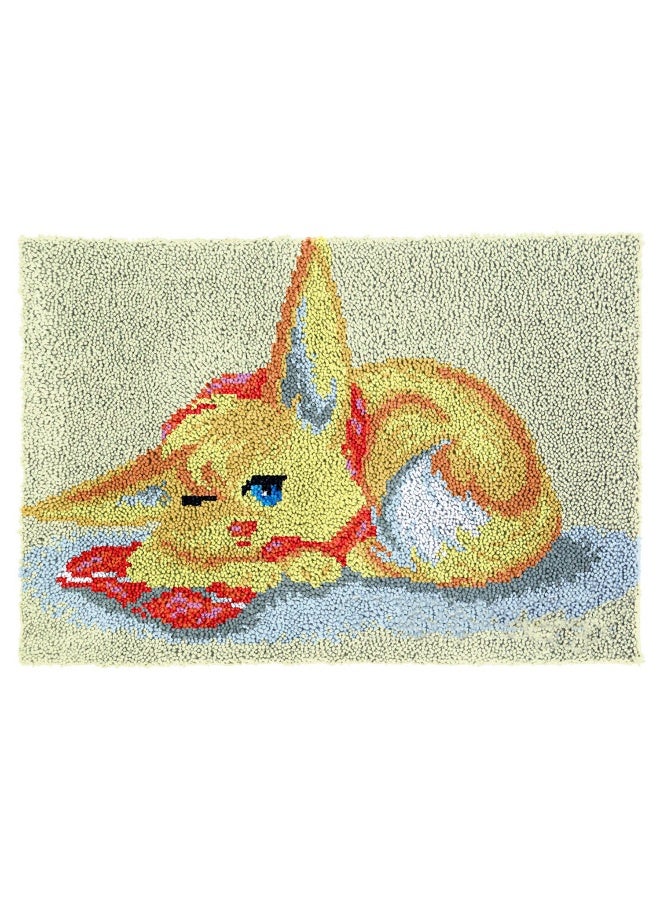 3D Latch Hook Kits,Hook Pattern,Wedding Stitch,Crochet Rug,Diy Kit Latch Hook Yarn Craft Kit - Image 1