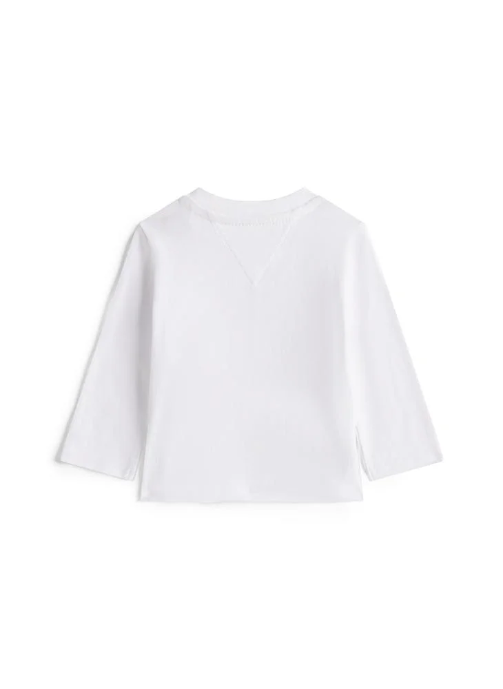 TOMMY HILFIGER Kids Flag Crew Neck T-Shirt