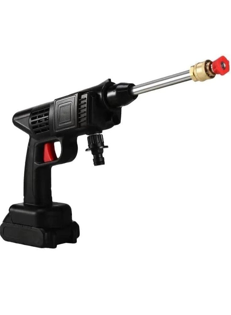 Meetion 48V High-Pressure Water Sprayer, Car Washing Machine, 5M Range, Cordless Portable Electric Water High Pressure Washer Gun, Used For Car Washing, Floor Cleaning & Garden Watering - Image 2