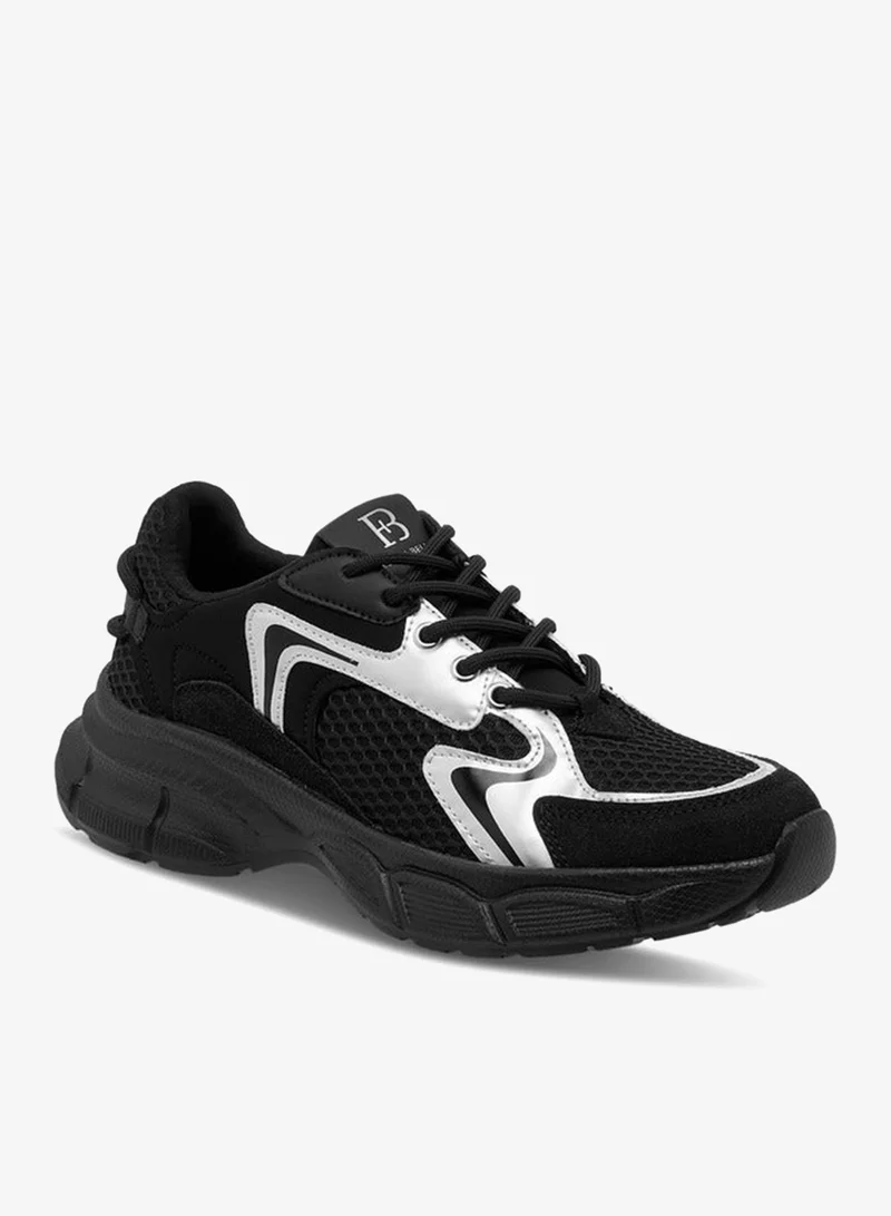 Flora Bella By Shoexpress Women's Panelled Lace-Up Sneakers