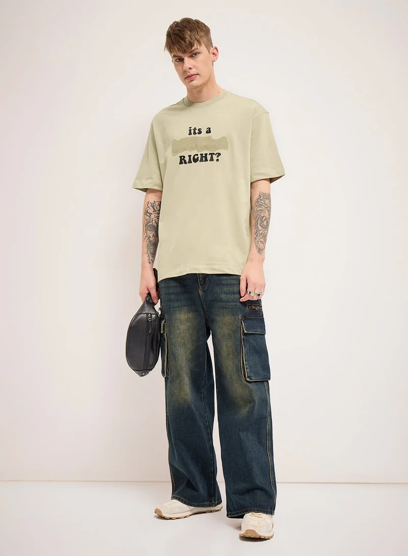 THE BEAR HOUSE Men’s Cotton T-Shirt – Soft, Breathable & Comfortable, Perfect for Casual Wear, Ideal for Everyday & Summer Wear