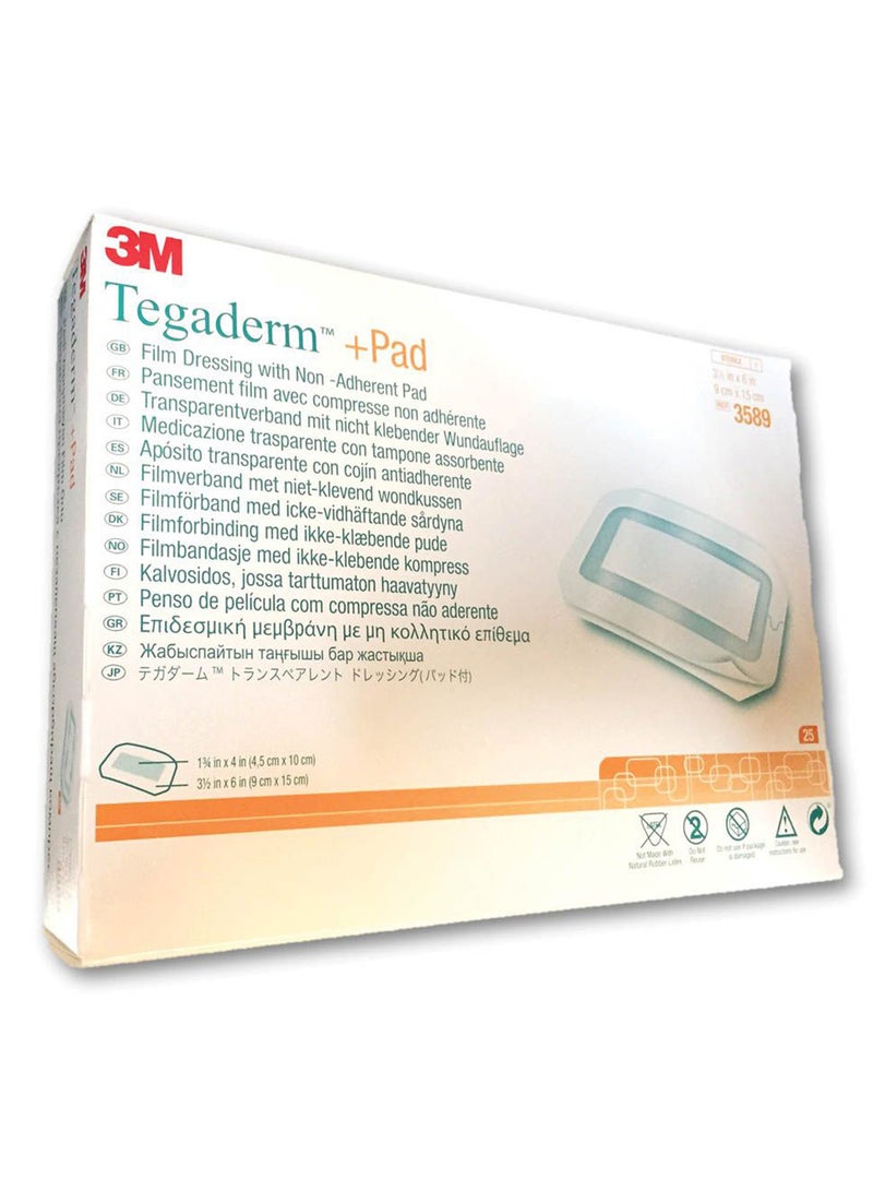 3M Tegaderm+ Pad 9 Cm X 15 Cm 25'S