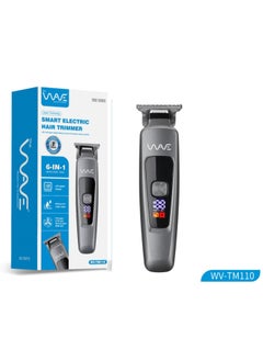 Wave All-in-One Trimmer WV-TM110 Smart Electric Hair trimmer, Hair clipper, Fixed length comb 1 mm x2, Lubricating oil, Fixed length comb 2mm x2 and 3mm x1, Cleaning brush, Power cord Japan Technology  - Image 1