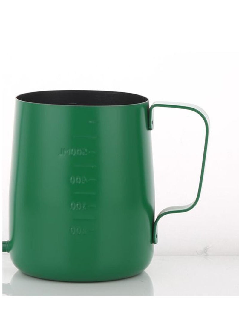 Green 12 oz 350ml Gooseneck Long Narrow Spout Coffee Teapot - Image 2