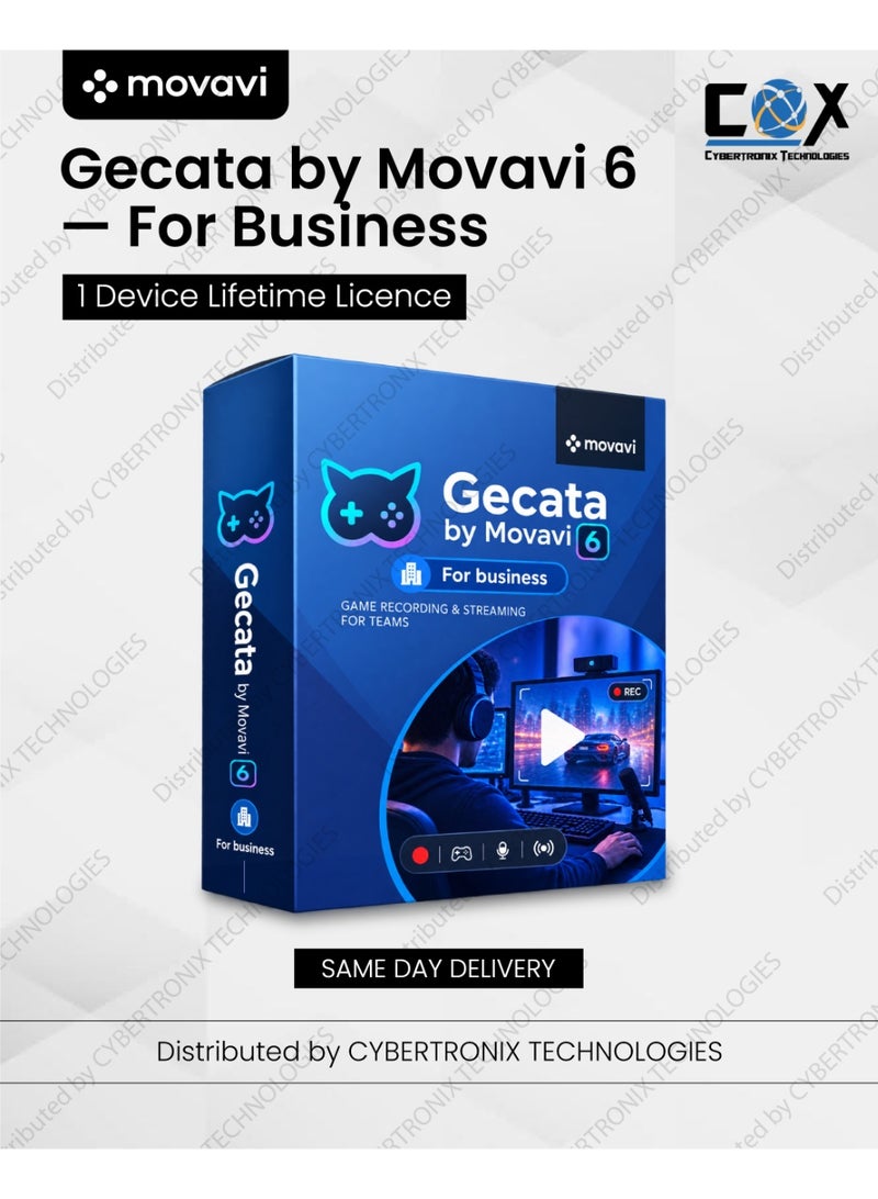 Gecata by 6 For Business | 1 Device for Lifetime | Digital License | Same Day Delivery
