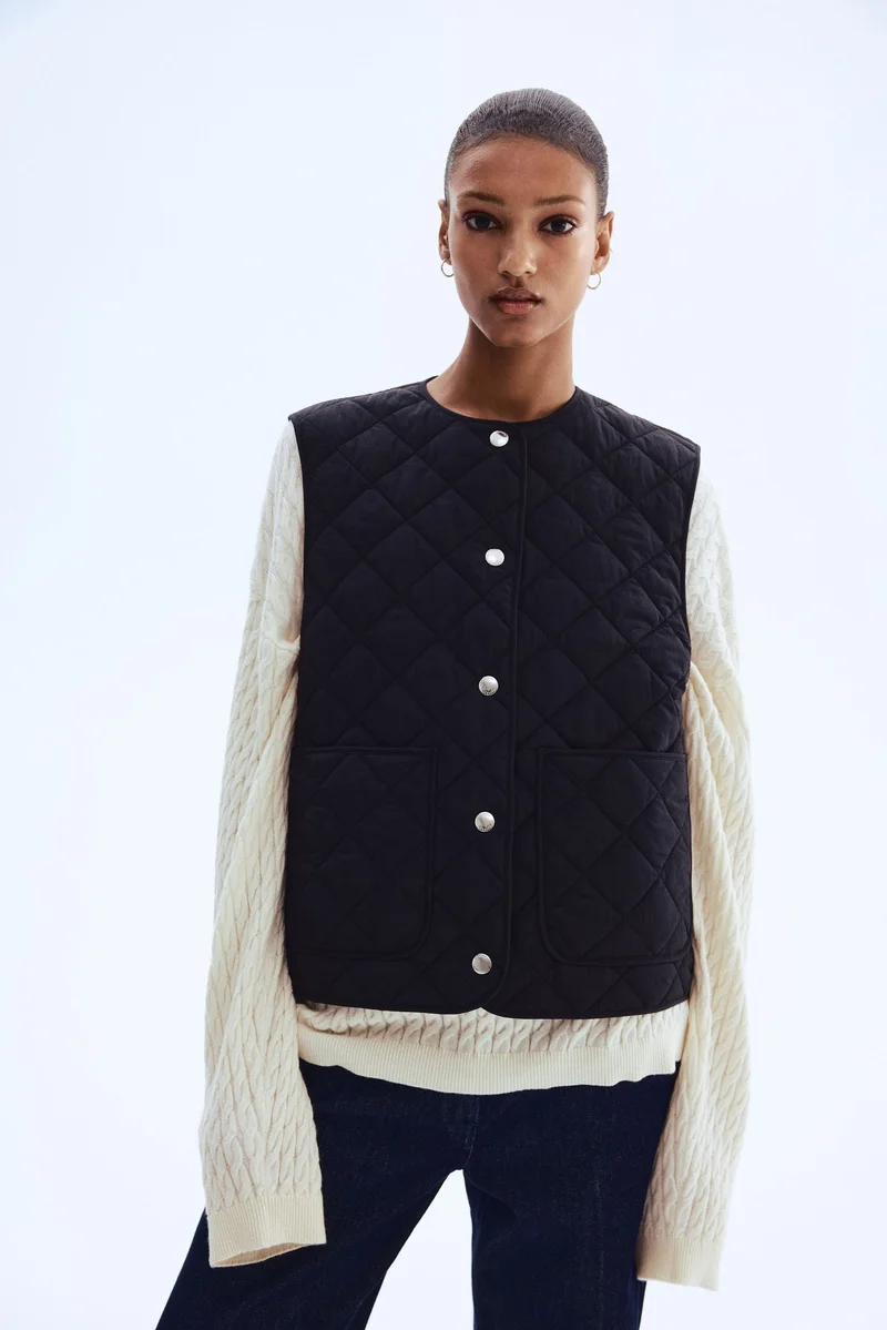 H&M Quilted gilet