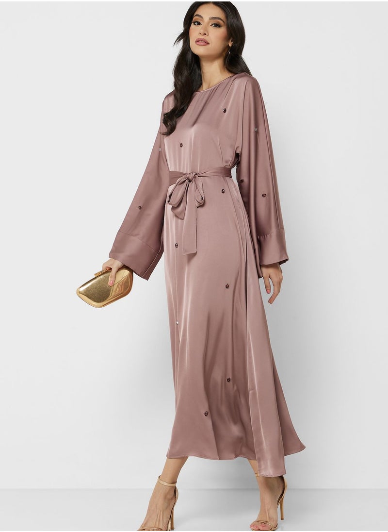 Khizana Relaxed Satin Dress  - Image 1