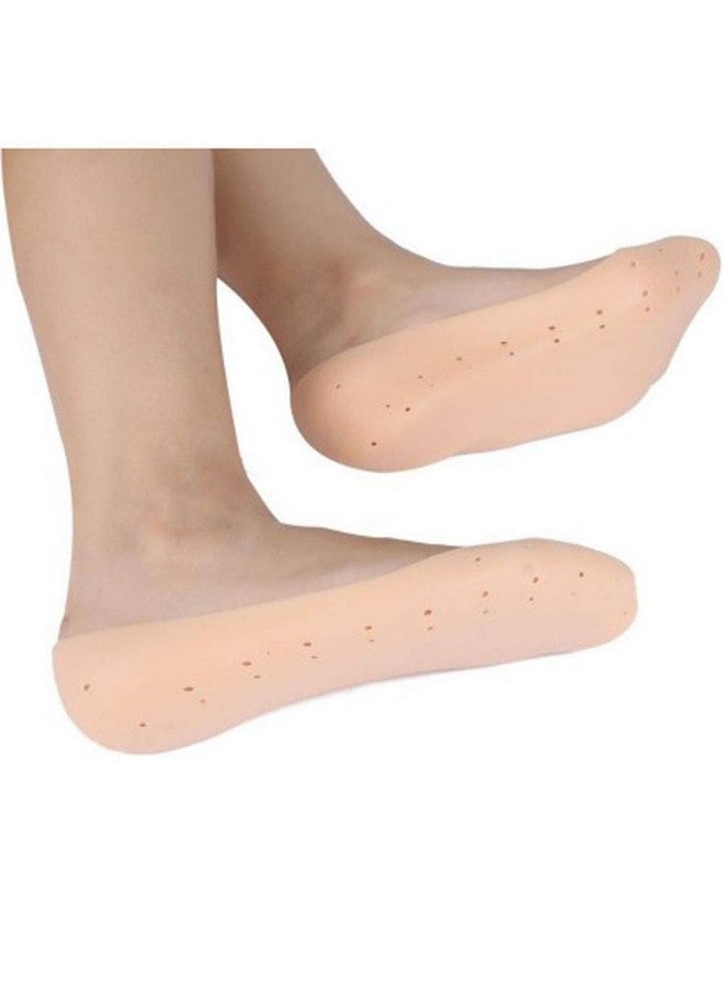 DISONE Silicone Full Length Anti Crack Foot Protector Moisturizing Socks for Foot-Care and Heel Cracks for Men and Women - Image 5