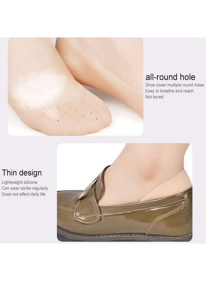 DISONE Silicone Full Length Anti Crack Foot Protector Moisturizing Socks for Foot-Care and Heel Cracks for Men and Women - Image 4