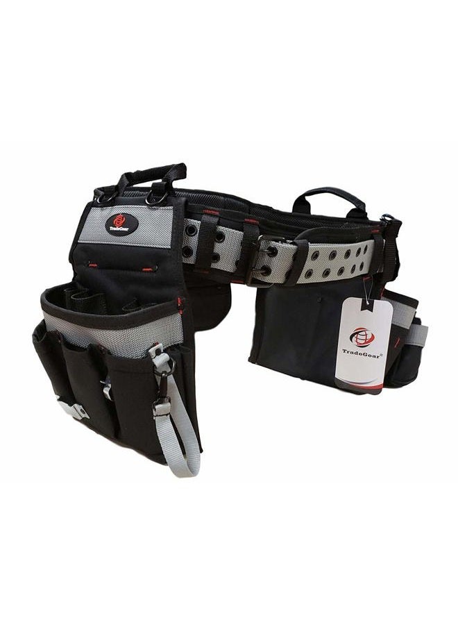 TradeGear Electrician's Belt & Bag Combo - Heavy Duty Electricians Tool Belt Designed for Maximum Comfort & Durability - Ideal for All Electricians Tools XL - 3XL SZB - Image 1