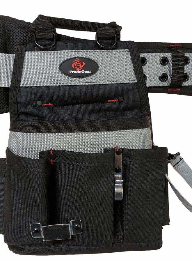 TradeGear Electrician's Belt & Bag Combo - Heavy Duty Electricians Tool Belt Designed for Maximum Comfort & Durability - Ideal for All Electricians Tools XL - 3XL SZB - Image 4