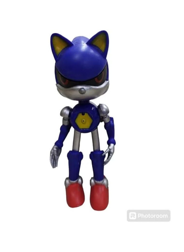 "Sonic the Hedgehog Figurine - Sonic Robot (Blue)."  - Image 1